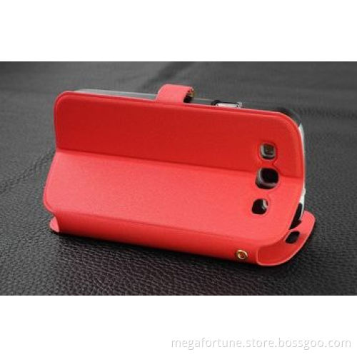 Cellphone Case, Suitable for Samsung Galaxy S3 with Hardware Logo, Lanyard Handle, Wallet Function